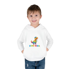 Toddler Dino Hoodie — 'Dino Kids' Colorful T‑Rex Pullover for Little Ones