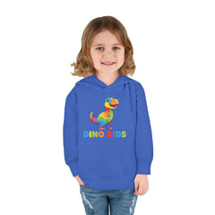 Toddler Hoodie — Colorful Dino Kids Pullover (Roar & Stomp)