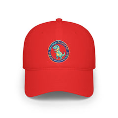 Dinosaur Patch Baseball Cap – 'DinoWear Est. MCMXC' Retro Kids & Casual Hat