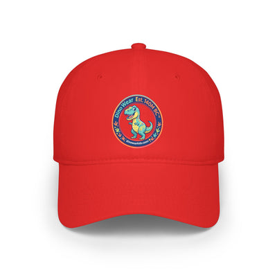 Dinosaur Patch Baseball Cap – 'DinoWear Est. MCMXC' Retro Kids & Casual Hat
