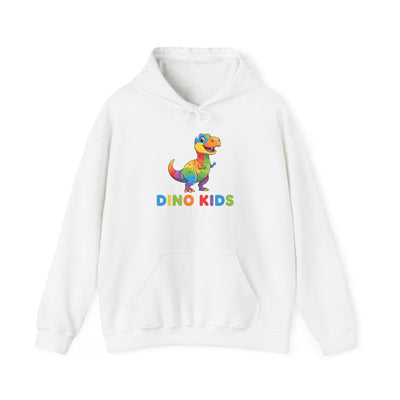 Kids Rainbow Dino Hoodie - 