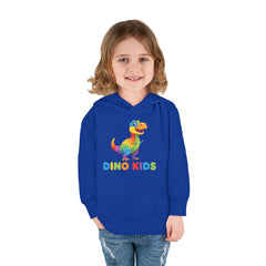 Toddler Hoodie — Colorful Dino Kids Pullover (Roar & Stomp)