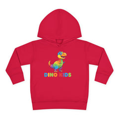 Toddler Hoodie — Colorful Dino Kids Pullover (Roar & Stomp)