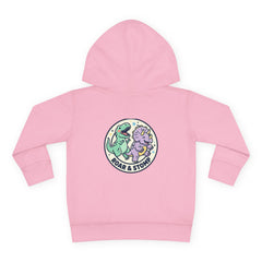 Toddler Hoodie — Colorful Dino Kids Pullover (Roar & Stomp)