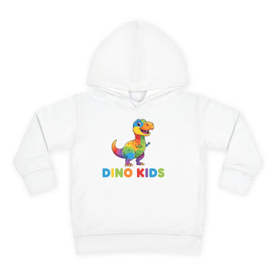 Toddler Hoodie — Colorful Dino Kids Pullover (Roar & Stomp)