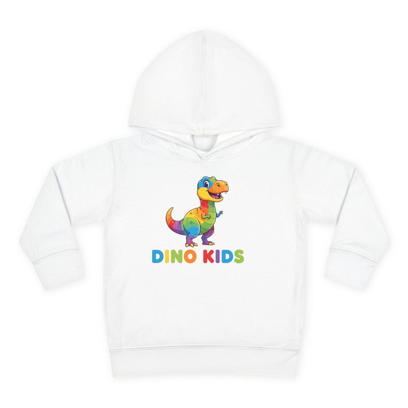 Toddler Hoodie — Colorful Dino Kids Pullover (Roar & Stomp)