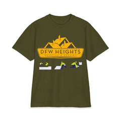 DFW Heights Roofing & Repairs T‑Shirt — Roofing Crew Logo Tee