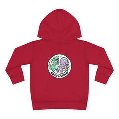 Toddler Hoodie — Colorful Dino Kids Pullover (Roar & Stomp)