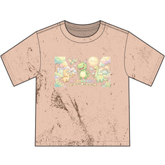 Kids Dinosaur T‑Shirt — DINO PALS + "Roar & Stomp" Colorful Dino Graphic Youth Tee