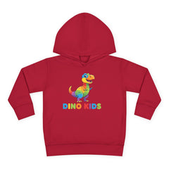 Toddler Hoodie — Colorful Dino Kids Pullover (Roar & Stomp)