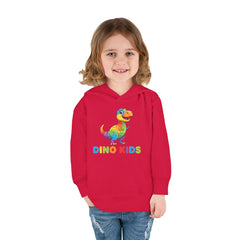 Toddler Hoodie — Colorful Dino Kids Pullover (Roar & Stomp)