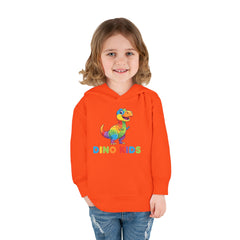 Toddler Hoodie — Colorful Dino Kids Pullover (Roar & Stomp)